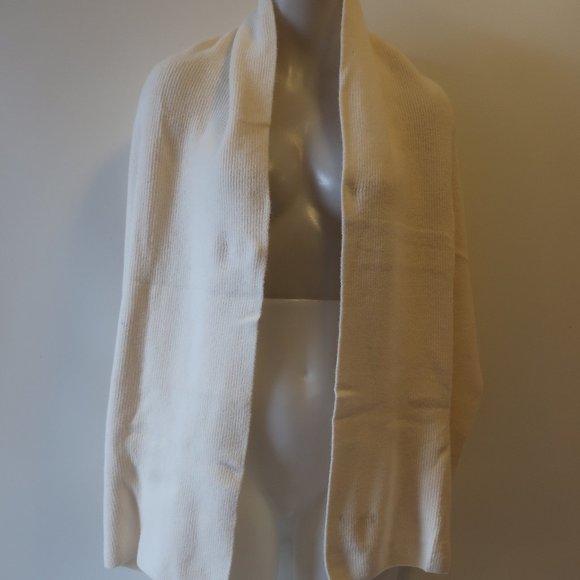 New W Tags Womens J. Crew Cream Scarf* - Picture 2 of 4